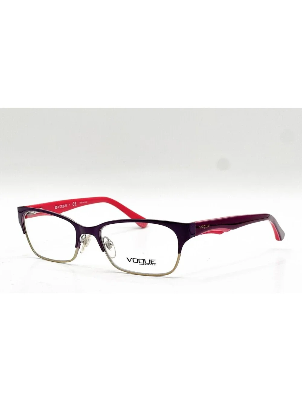 Vogue VO 3918 848 Violet Brushed Pale Gold Authentic Eyeglass Frames 52-17